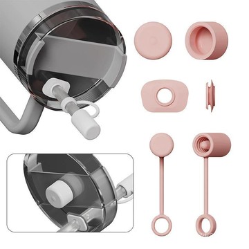 本島現貨🎈矽膠防漏塞三件套 吸管蓋帽 通用8-12mm 矽膠吸管塞吸管套 防塵 冰霸杯吸管矽膠塞 波霸吸管套 吸管蓋 A