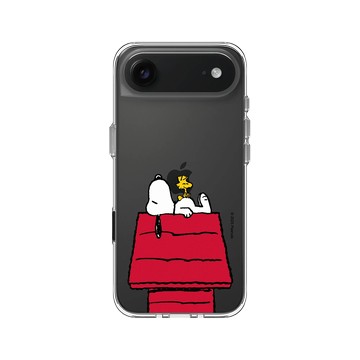 iPhone Air Clear Case（相機按鈕） 透明 - 史努比 Snoopy - Snoopy的慵懶時光