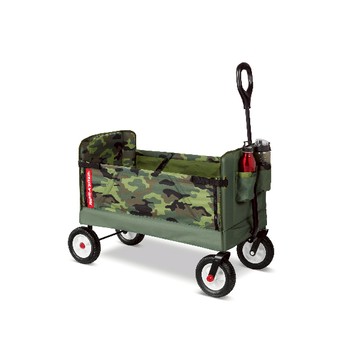 美國 Radio Flyer 迷彩先鋒三合一全地型折疊拖車