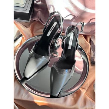 【清貨折】Yuul Yie 尖頭螺旋異型石頭跟ins博主風通勤宴會高跟鞋