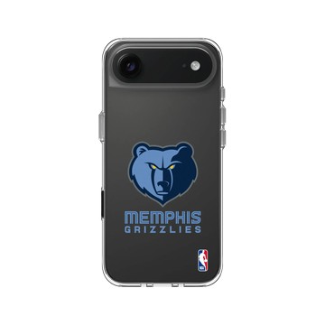 iPhone Air Clear Case（相機按鈕） 透明 - NBA - Logo-曼斐斯灰熊 Memphis Grizzlies