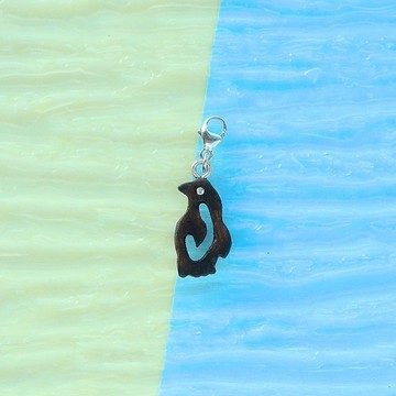 手工木製吊飾 企鵝 吊飾  禮物訂製