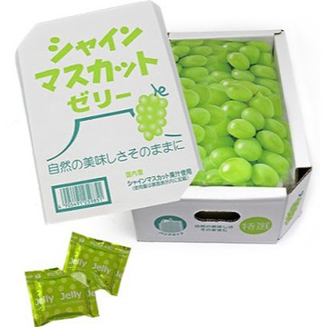 *貪吃熊* 日本 as 麝香葡萄 美味 果凍 水果箱果凍 葡萄果凍 白葡萄果凍 寶石鮮果凍 年節禮盒