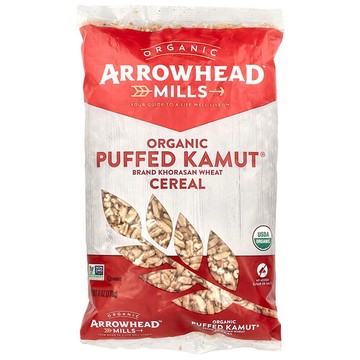Arrowhead Mills, 有機膨化卡姆® 麥片，6 盎司（170 克）