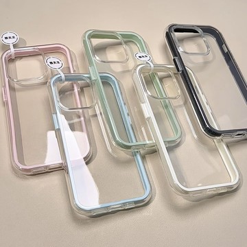 簡約透明二合一軟殼 適用iPhone  17proMax/16 手機保護套