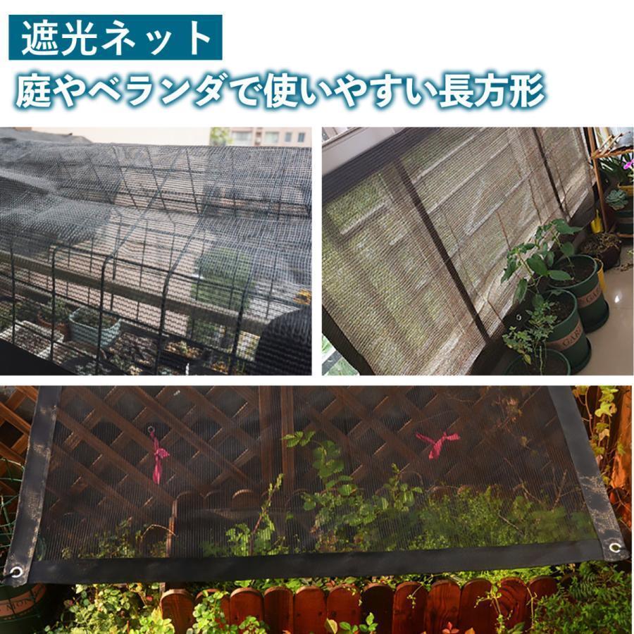 雨除け 遮光ネット ハトメ セット 2x1m 園芸 黒 植物 多肉植物 家庭菜園 ベランダガーデン 雨よけ ベランダガーデン 雨よけシート 日除け