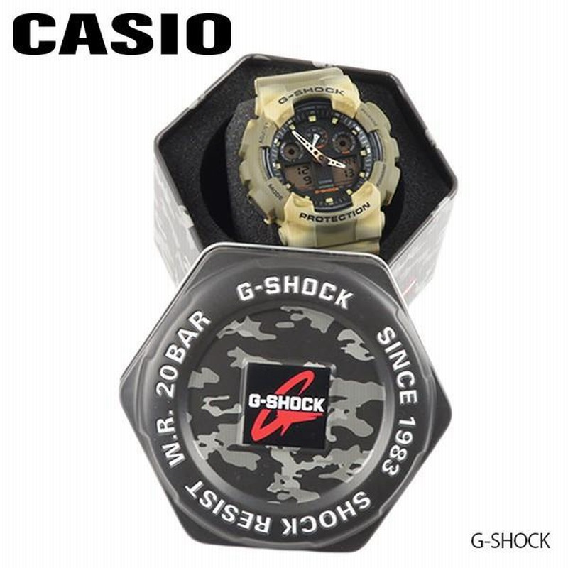 CASIO カシオ G-SHOCK ジーショック アナデジ メンズ 迷彩柄 腕時計 ...