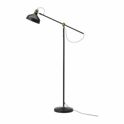 IKEAフロア/読書 ランプ RANARP ブラック 他の商品と合わせて何個買っても送料￥750！代引き可