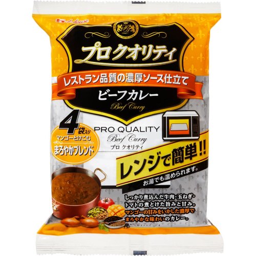 ハウス　プロクオリティ　ビーフカレー　まろやかブレンド（170g×4袋）×6個