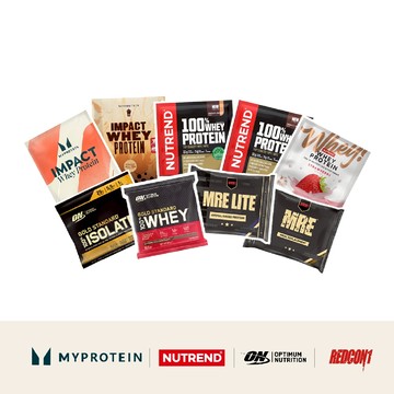 [MYPROTEIN ON REDCON1 NUTREND] 乳清蛋白粉 高蛋白 隨身包 試喝包 濃縮 分離 水解