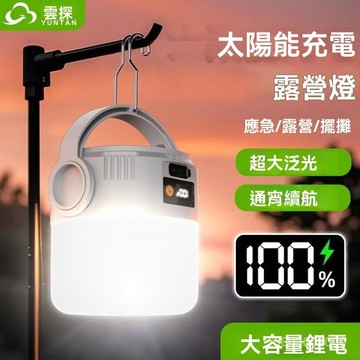 🔥佑佑精選🔥丨特種兵太陽能照明充電戶外露營燈帳篷夜市應急燈多功能家用耐用燈 NM9V
