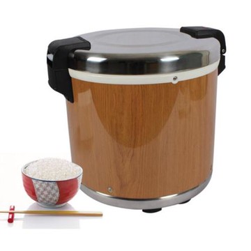 象叭叭21L大容量木紋保溫飯煲 商用電熱保溫桶 壽司米飯保溫鍋