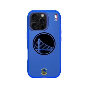 iPhone 16 Pro Clear 激光藍 - NBA - B&W-金州勇士 Golden State Warriors B&W - Light