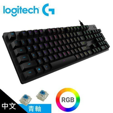 【蝦皮直營】Logitech 羅技 G512 RGB 機械遊戲鍵盤-青軸 現貨 廠商直送