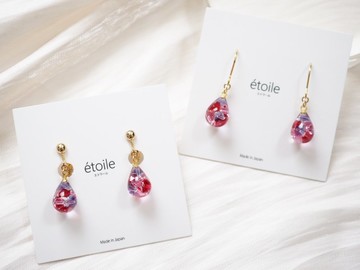 施華洛世奇水滴短款 SDS-20 耳環/耳夾