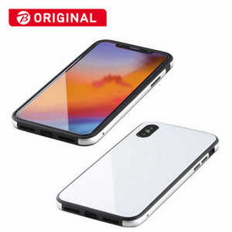 Ioデータ Iphone Xs Max 6 5インチ用 ガラス Tpu アルミ複合素材ケース ホワイト ホワイト Bksip18ltggawh 通販 Lineポイント最大2 0 Get Lineショッピング