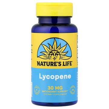 Nature's Life, 茄紅素，30 毫克，30 片