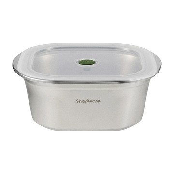 Corelle Brands 方形不鏽鋼調理盆28cm(含蓋)
