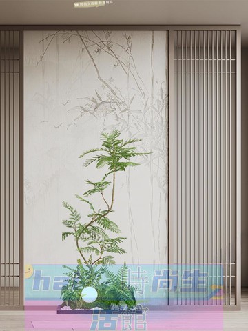 免運 可開發票 仿真綠植高端輕奢裝飾落地擺件狹窄空間過道陽臺樓梯下室內外造景
