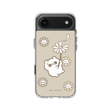 iPhone Air Clear Case（相機按鈕） 透明 - 爽爽貓 Song Song Meow by SECOND - 花開了
