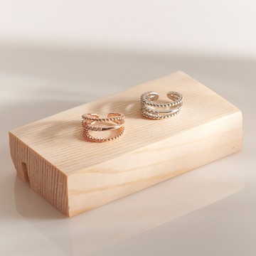 三環排鑽・耳骨夾