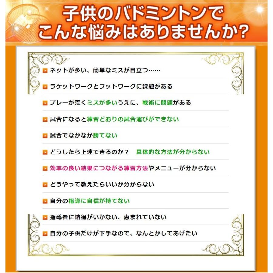 バドミントンジュニア上達の極意DVD 〜小平ジュニア、城戸友行監督が取り組む試合に勝つための練習法〜シューズ　ラケット