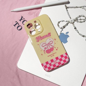 【Ribbon Cherrie】半包亮面iPhone Case