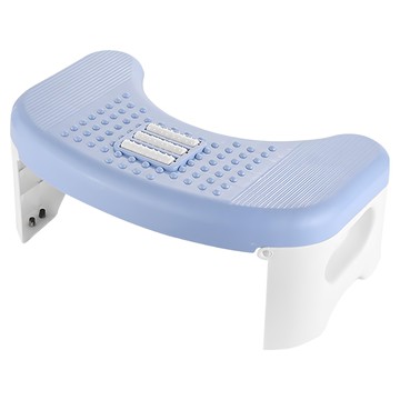 小麥購物 L560 多功能防翹腳腳踏板 40 x 26 x 18cm  藍色 + 白色