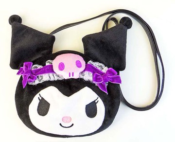 大賀屋 日貨 酷洛米 小背包 側背包 小包 錢包 小錢包 包 兒童錢包 斜背包 三麗鷗 正版 J00017818