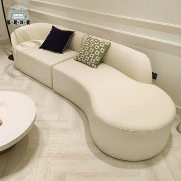 特惠/附發票 【免運】沙發 月亮沙發 弧形沙發 設計師沙發 小戶型沙發 客廳沙發 簡易沙發 美容院沙發 洽談沙發 休息區沙發工廠直銷 全館折扣 售後保障 m572