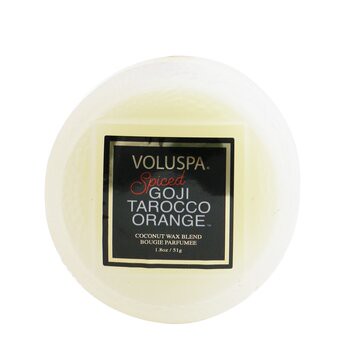 Voluspa Voluspa 馬卡龍芳香蠟燭 -Spiced Goji Tarocco Orange 51g/1.8oz-蠟燭