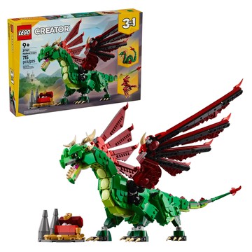 LEGO 樂高 31161 創意百變三合一系列 積木玩具  綠色 + 紅色  1盒