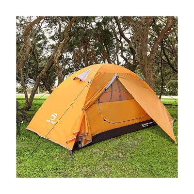 Bessport Backpacking Tent 1-2Person Ultralight Camping Tent Waterproof Two Doors Tent Instant Setup - Less Than 1 Min for Camping, Hiking Mountaineeri