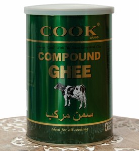 コンパウンド ギー Compound Ghee 900g   インド料理 GHEE バター 植物性 COOK BRAND(クック ブランド) スパイス カレー アジアン食品