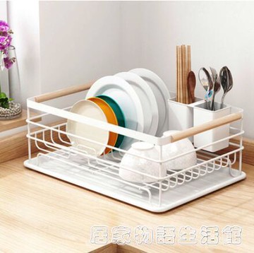 瀝水碗架廚房碗碟架瀝水架瀝碗架家用放碗水槽置物架洗碗筷濾水架