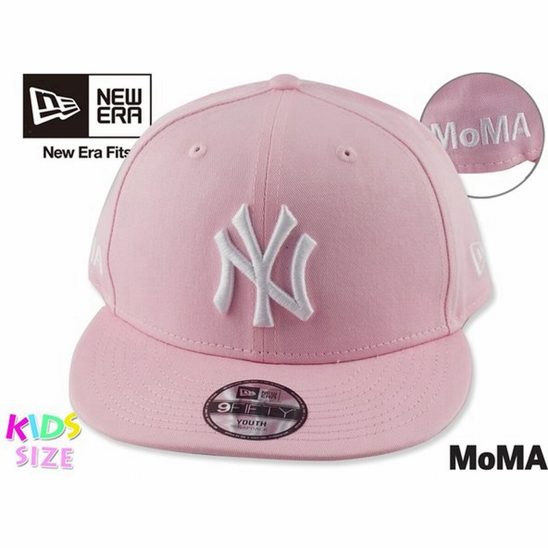 Newera ニューエラ 9fifty Youth New York Yankees Moma Pink モマ ニューヨークヤンキース ピンク ユース スナップバック キャップ Kids 子供サイズ 通販 Lineポイント最大0 5 Get Lineショッピング