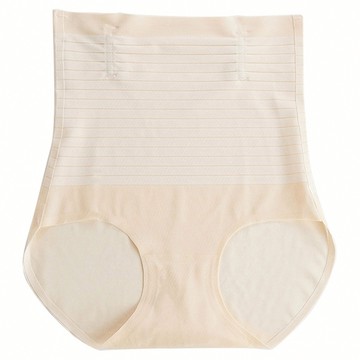 3D懸浮高腰收腹提臀無痕抗菌塑身褲  M  淺膚色