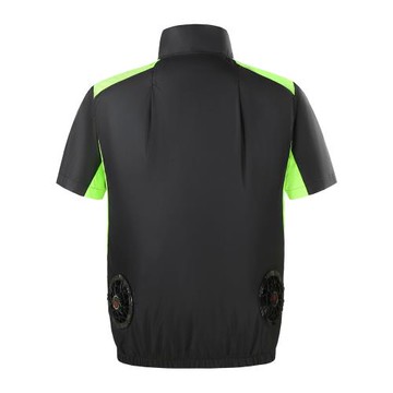 夏季空調服短袖四風扇大碼工作服充電制冷焊工機修服防暑降溫風扇