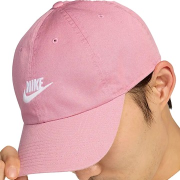 NIKE 耐吉 U NK CLUB CAP U CB FUT WSH L 休閒帽  M~L  粉色