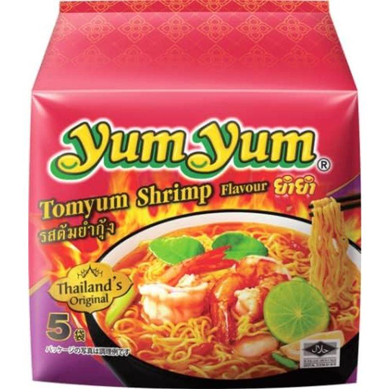 ヤムヤム インターフレッシュ yumyum インスタントラーメン トムヤムシュリンプ味 350g ×6袋