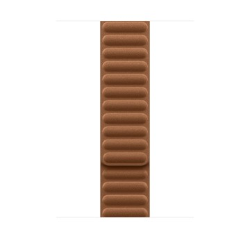 Apple 46 公釐焦糖色磁性鏈紋錶帶 - M/L