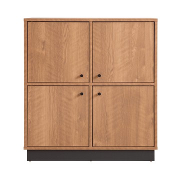 【TZUMii】莫爾四格四門櫃/書櫃/收納櫃