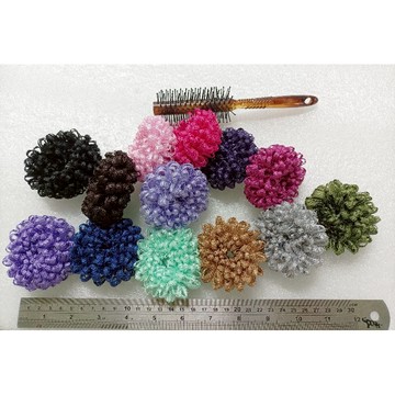 台灣工廠/8字紗髮束圈13個色系提供選擇/馬尾髮圈 彈性優/買10送1買10送1