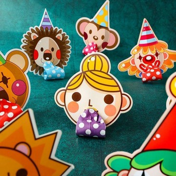 吹龍口哨男孩女孩慶生生日派對吹吹卷喇叭兒童卡通哨子兒童節禮品