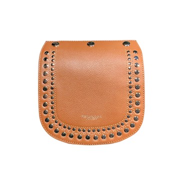 【替換包蓋】快拆替換包蓋 - 淡金鉚釘（焦糖）