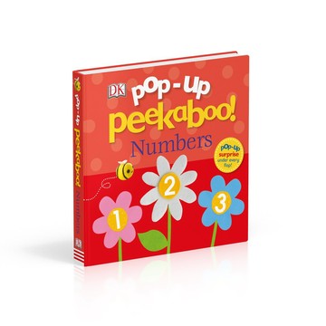 DK躲貓貓大翻頁立體書：數字【DK Pop-Up Peekaboo! Numbers】