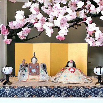 「陶雛 花姬」雛人形 雛祭 桃花節