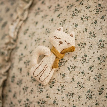 布藝貓咪胸針253211