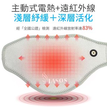 MIT台灣製造『節目推薦』伊亞索石墨烯遠紅外線肩頸熱敷帶