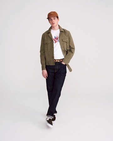 Noah Eisenhower Jacket Army Green / XS